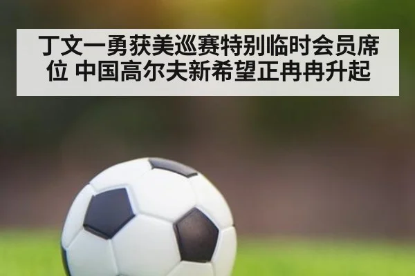 丁文一勇获美巡赛特别临时会员席位 中国高尔夫新希望正冉冉升起