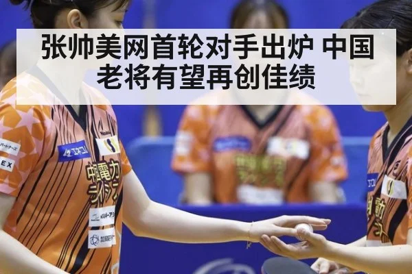 张帅美网首轮对手出炉 中国老将有望再创佳绩